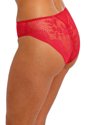 Wacoal Sensu Lace Midi Brief Salsa