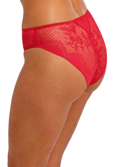 Wacoal Sensu Lace Midi Brief Salsa