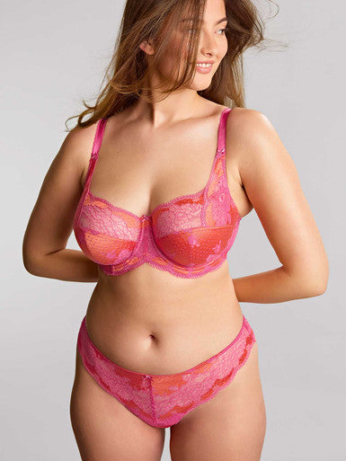 Panache Clara Full Cup Bra Pink Papaya