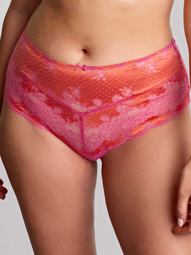 Panache Clara Deep Brief Pink Papaya