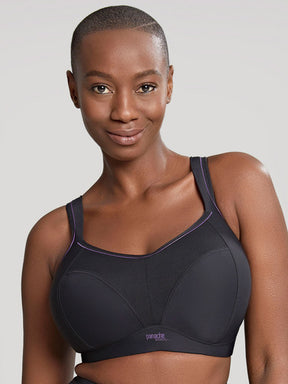 Panache Non Wired Sports Bra Black