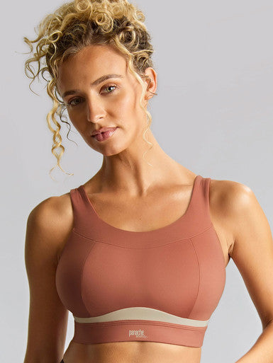 Panache Freedom Non Wired Sports Bra Sienna Rose