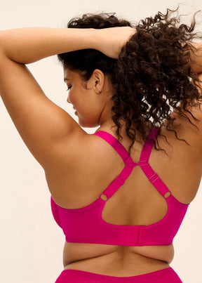 Elomi Matilda Uw Plunge Bra Hot Pink