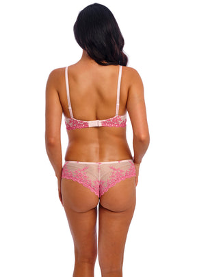 Embrace Lace Ballet Slipper/chateau Rose Plunge Underwire Bra
