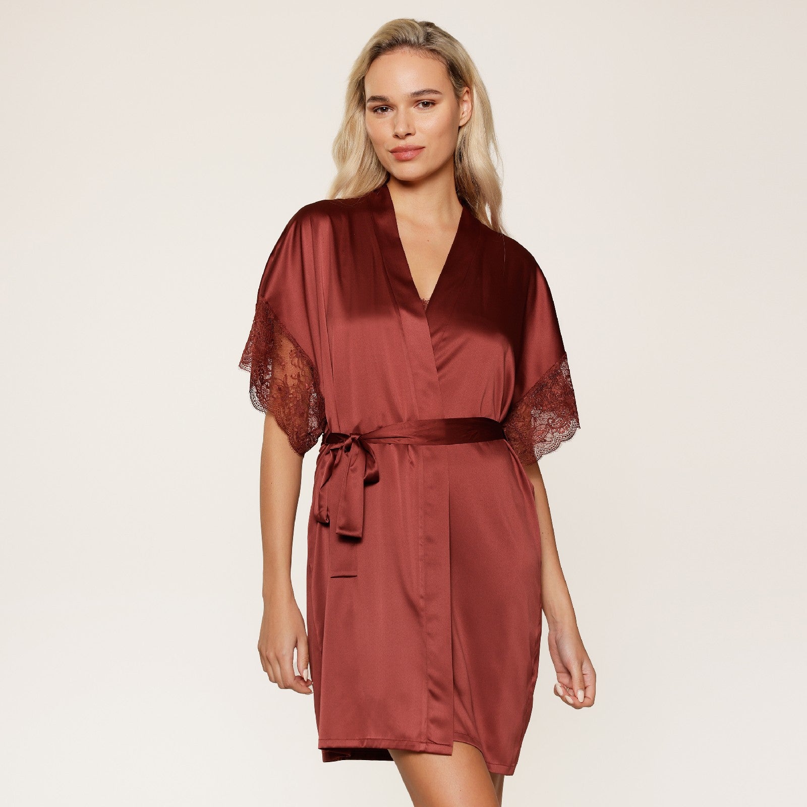 Lingadore Satin Kimono Port