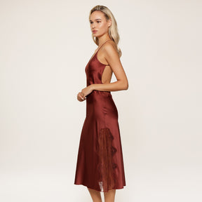 Lingadore Long Satin Dress Port