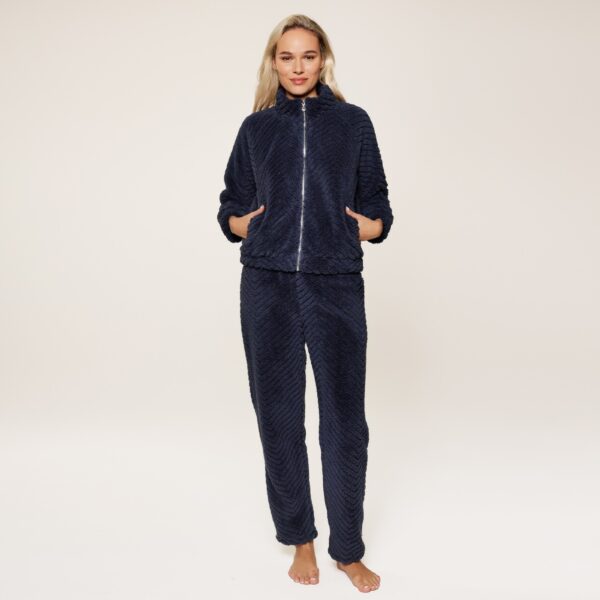 Lingadore Fluffy Homewear Set Dark Denim