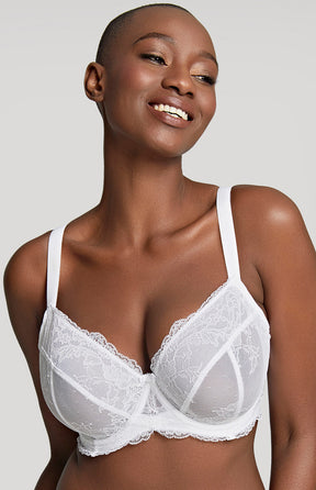 Panache Ana Plunge Bra White