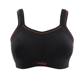 Panache Activate Non Padded Wired Sports Bra Black