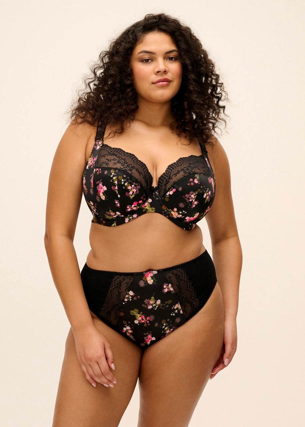 Elomi Lucie Uw Plunge Stretch Bra Fleur