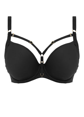 Freya Temptress Uw Moulded Plunge T-shirt Bra Black