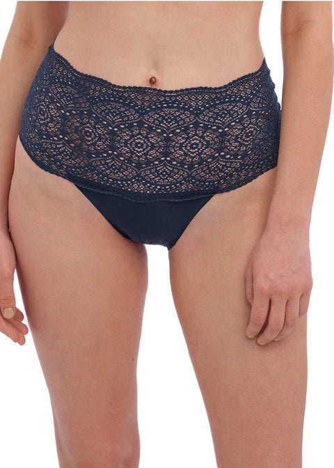 Fantasie Lace Ease Invisible Stretch Full Brief Navy