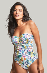 Panache Botanical Bandeau Swimsuit Floral