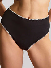 Panache Jennifer High Waist Bikini Brief Aurora Black/White