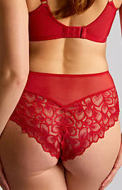 Panache Allure Deep Brief True Red