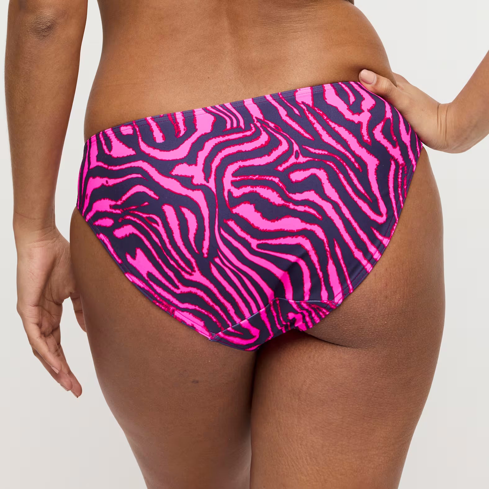 Prima Donna Malabo Rio Bikini Briefs Hot Pink Zebra