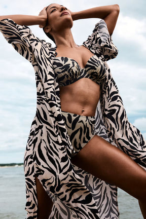 Prima Donna Dalice Beachwear Kimono Sauvage Shine