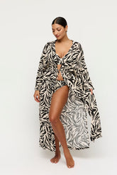 Prima Donna Dalice Beachwear Kimono Sauvage Shine