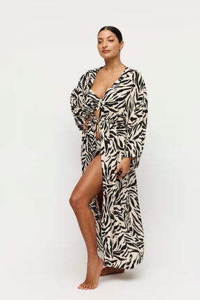 Prima Donna Dalice Beachwear Kimono Sauvage Shine