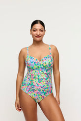 Prima Donna Douala Shaping Underwired Swimsuit Impressionist Summer