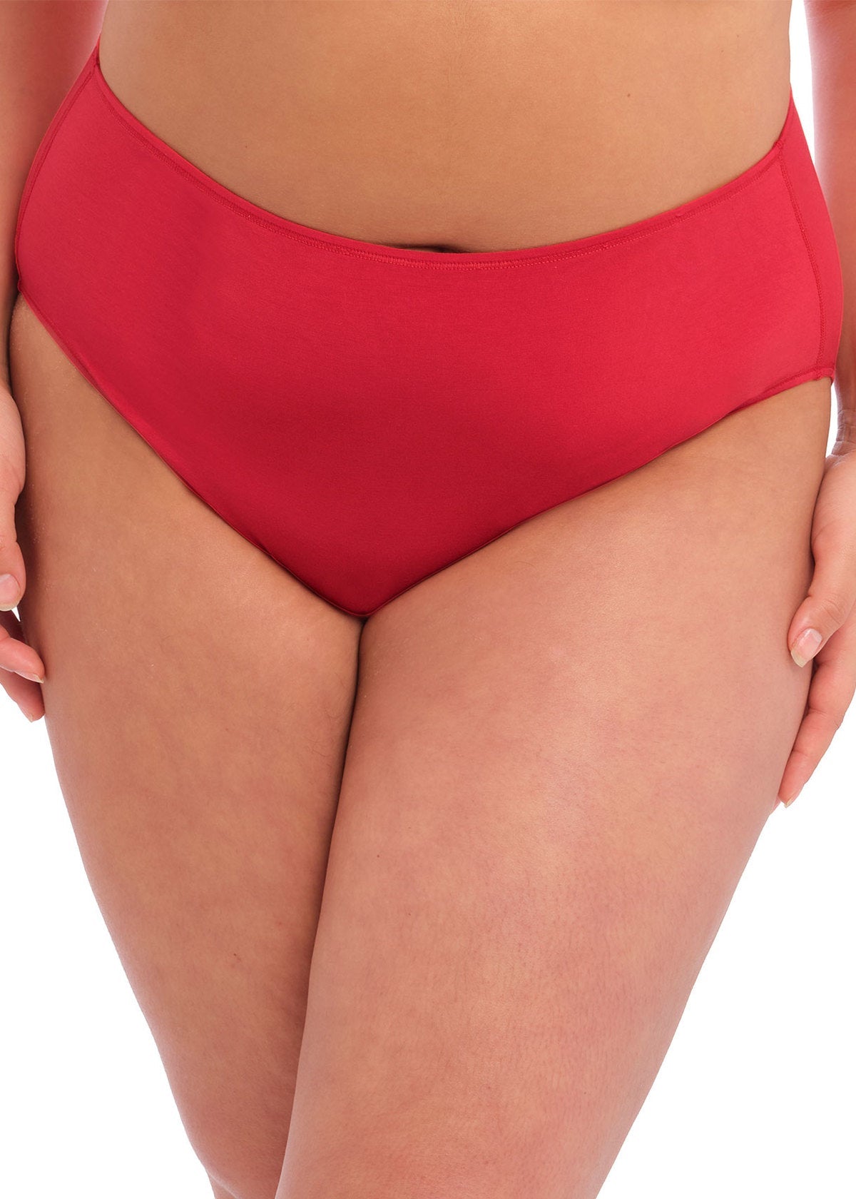 Elomi Smooth Full Brief Haute Red